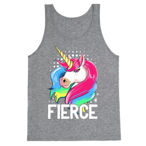 Fierce Unicorn Tank Top