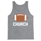 Football Church Tank Top