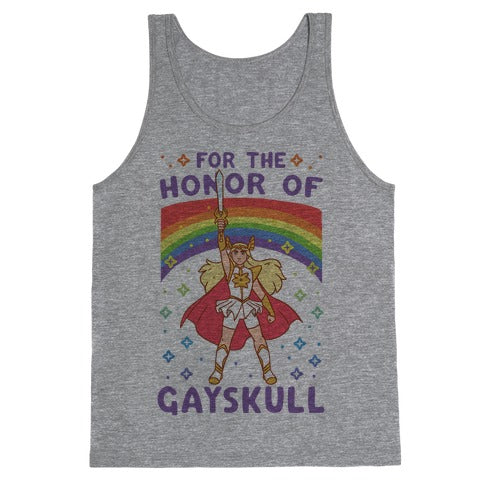 For the Honor of Gayskull Tank Top