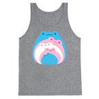Frogs In Frogs In Frogs Trans Pride Tank Top