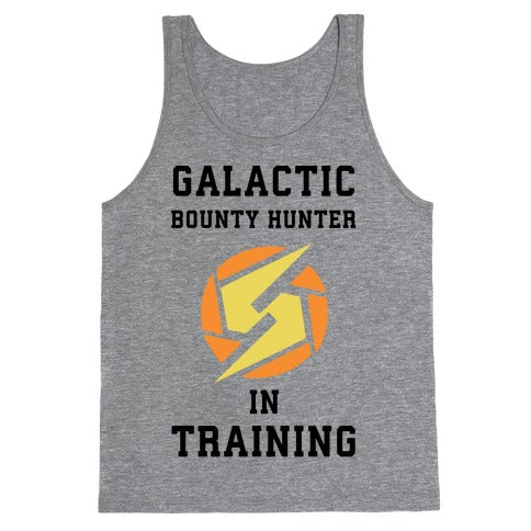 Galatic Bounty Hunter In Training Tank Top