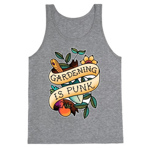 Gardening Is Punk Tank Top