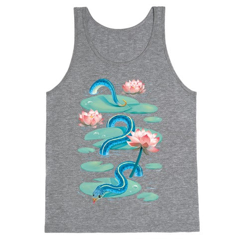 Garter Among Lily Pads Tank Top