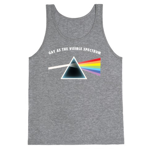 GAY AS THE VISIBLE SPECTRUM Tank Top