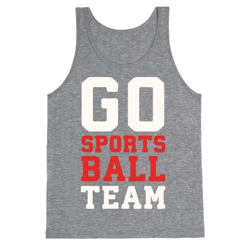 Go Sports Ball Tank Top