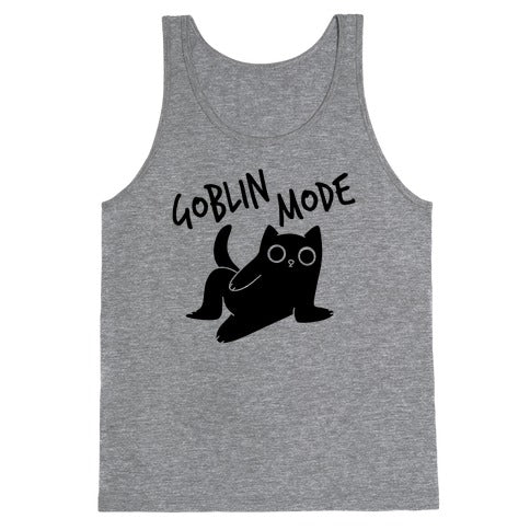 Goblin Mode Cat Tank Top