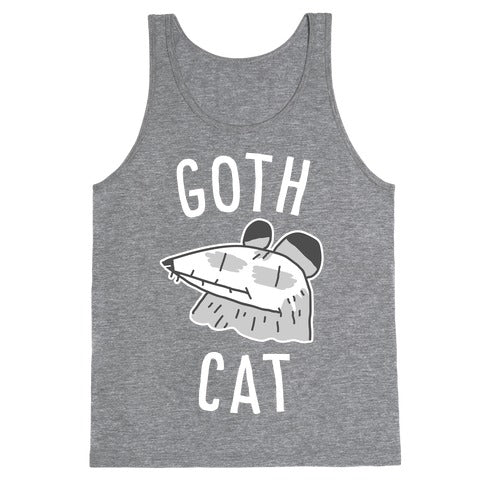 Goth Cat Tank Top