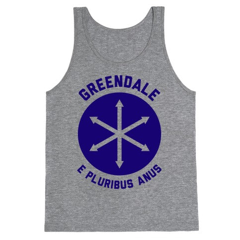 Greendale E Pluribus Anus Tank Top
