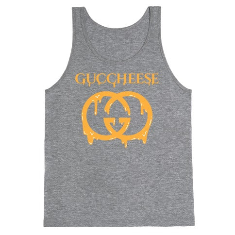 Guccheese Cheesy Gucci Parody Tank Top