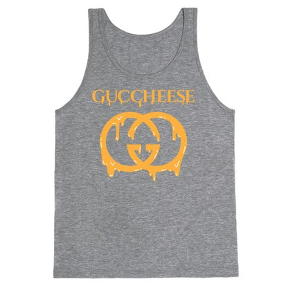 Guccheese Cheesy Gucci Parody Tank Top