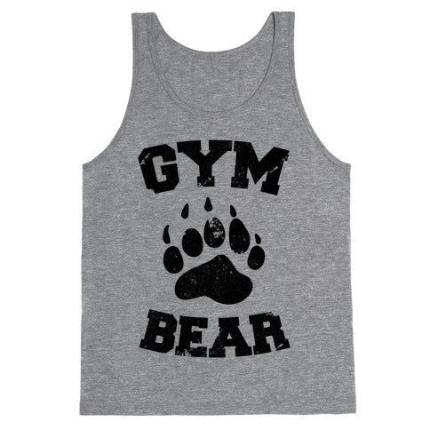 Gym Bear Tank Top