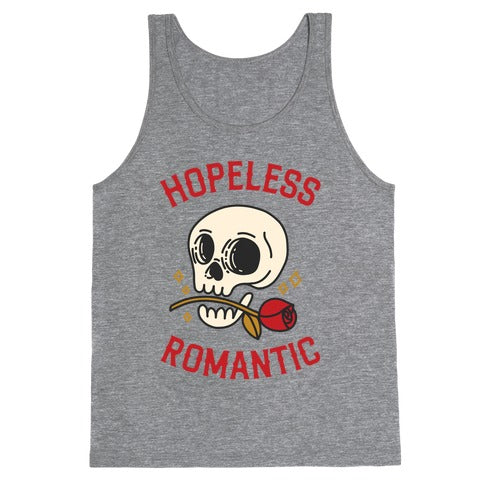 Hopeless Romantic (Skull) Tank Top