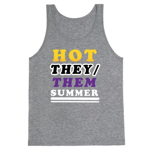 Hot They/Them Summer Tank Top