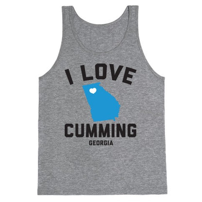 I Love Cumming Georgia Tank Top