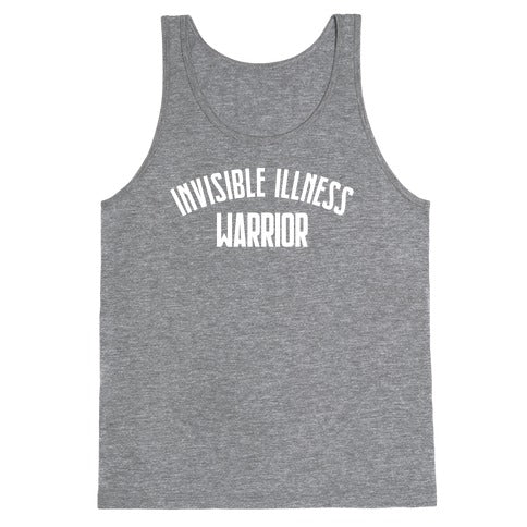 Invisible Illness Warrior Tank Top