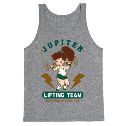 Jupiter Lifting Team Workout Parody Tank Top