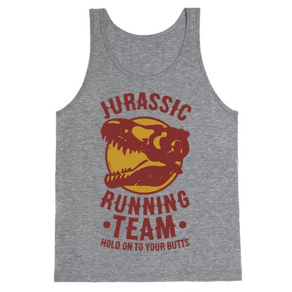 Jurassic Running Team Tank Top