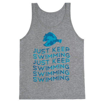 Just Keep Swimming Tank Top