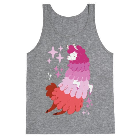 Lesbian Llama Tank Top