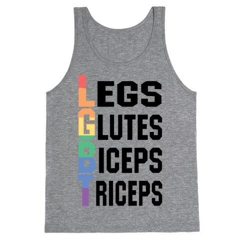 LGBT fitness Tank Top