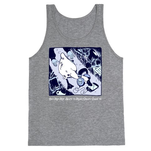 Lofi Hip Hop Goose  Tank Top