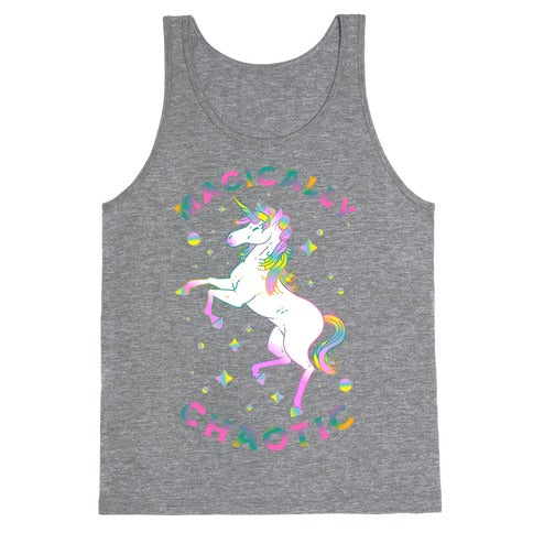 Magically Chaotic Unicorn Tank Top