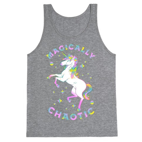 Magically Chaotic Unicorn Tank Top
