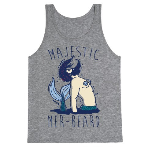 Majestic Mer-Beard Tank Top