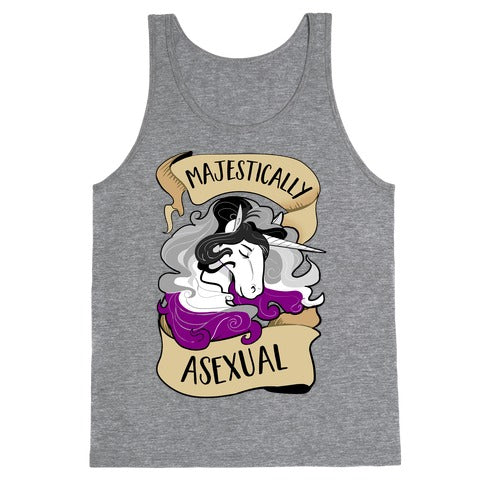 Majestically Asexual Tank Top