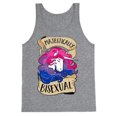 Majestically Bisexual Tank Top