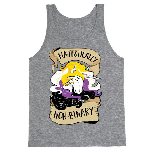 Majestically non-binary Tank Top