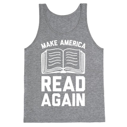 Make America Read Again Tank Top
