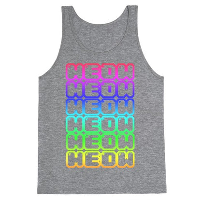 Meow Rainbow Tank Top