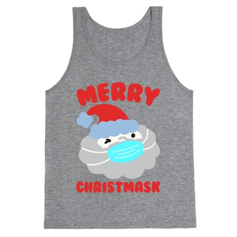 Merry Christmask Tank Top