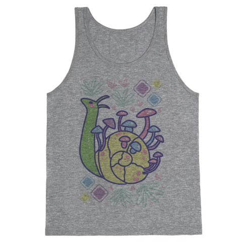 Pastel Mushroom Snail Tank Top