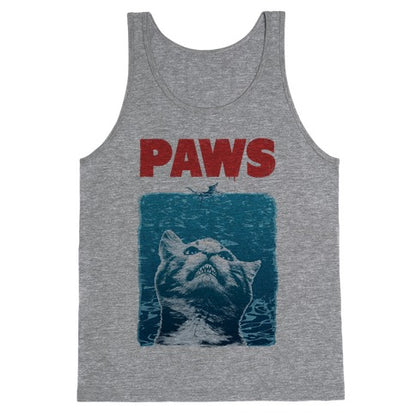 PAWS (Vintage Parody) Tank Top