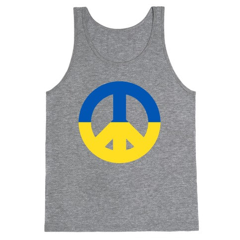 Peace symbol (Ukraine) Tank Top