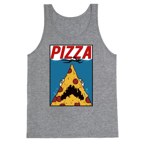 Pizza Jaws  Tank Top