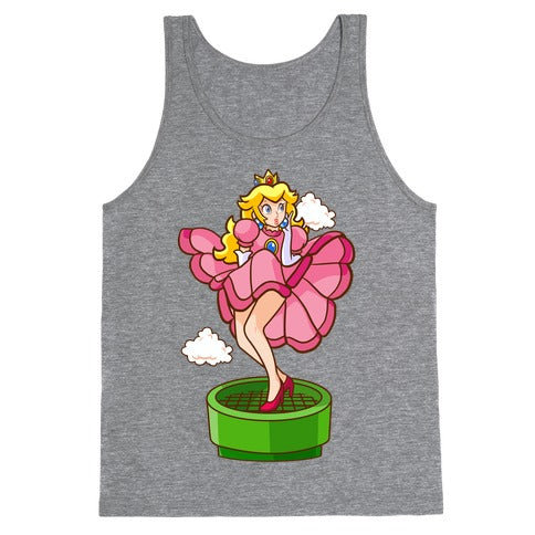 Plumbers Prefer Blondes (Peach Pin-up) Tank Top