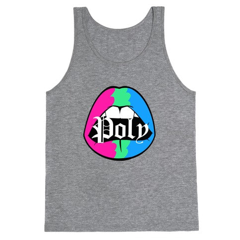 Poly Pride Lips Tank Top