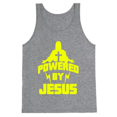 Powered By Jesus Tank Top