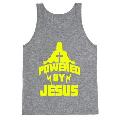 Powered By Jesus Tank Top
