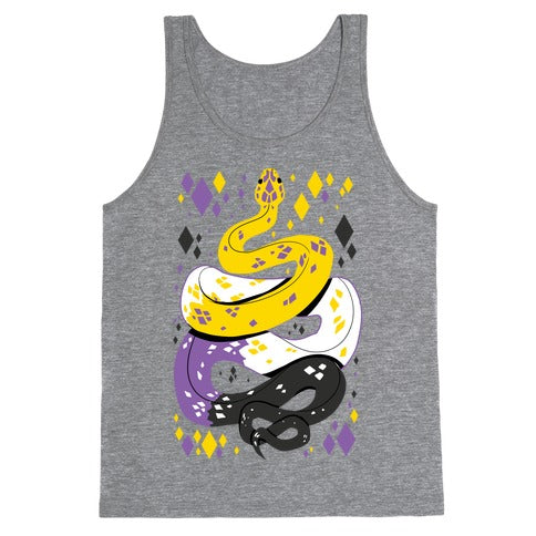 Pride Snakes: Non-binary Tank Top