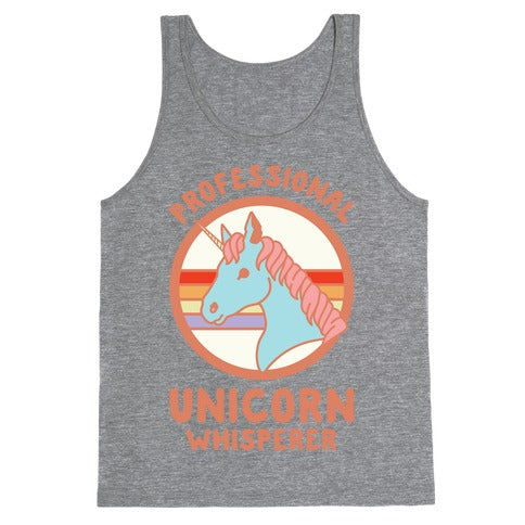 Professional Unicorn Whisperer Tank Top