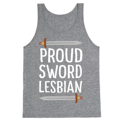 Proud Sword Lesbian Tank Top