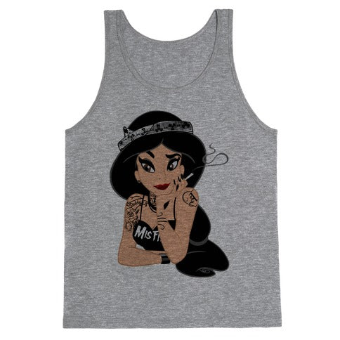 Punk Rock Princess Parody Tank Top