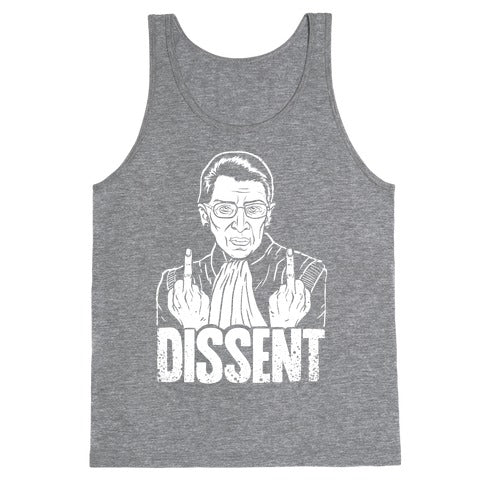 Ruth Bader Ginsburg Dissent Tank Top