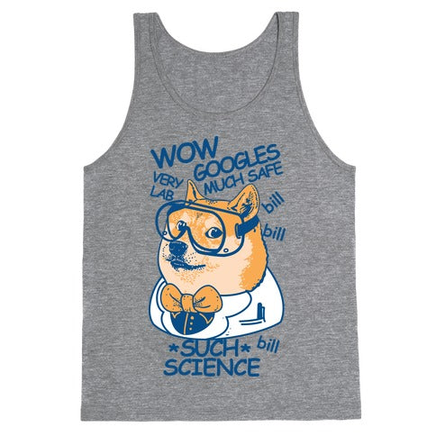 Science Doge Tank Top