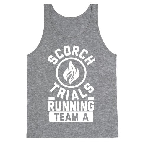 Scorch Trials Running Team A Tank Top