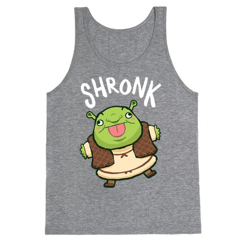 Shronk Derpy Shrek Tank Top